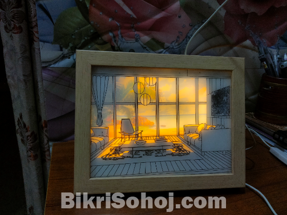 Led Painting Light Decorative Campus